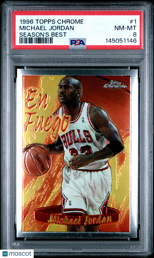 1996 Topps Chrome Season's Best Michael Jordan #1