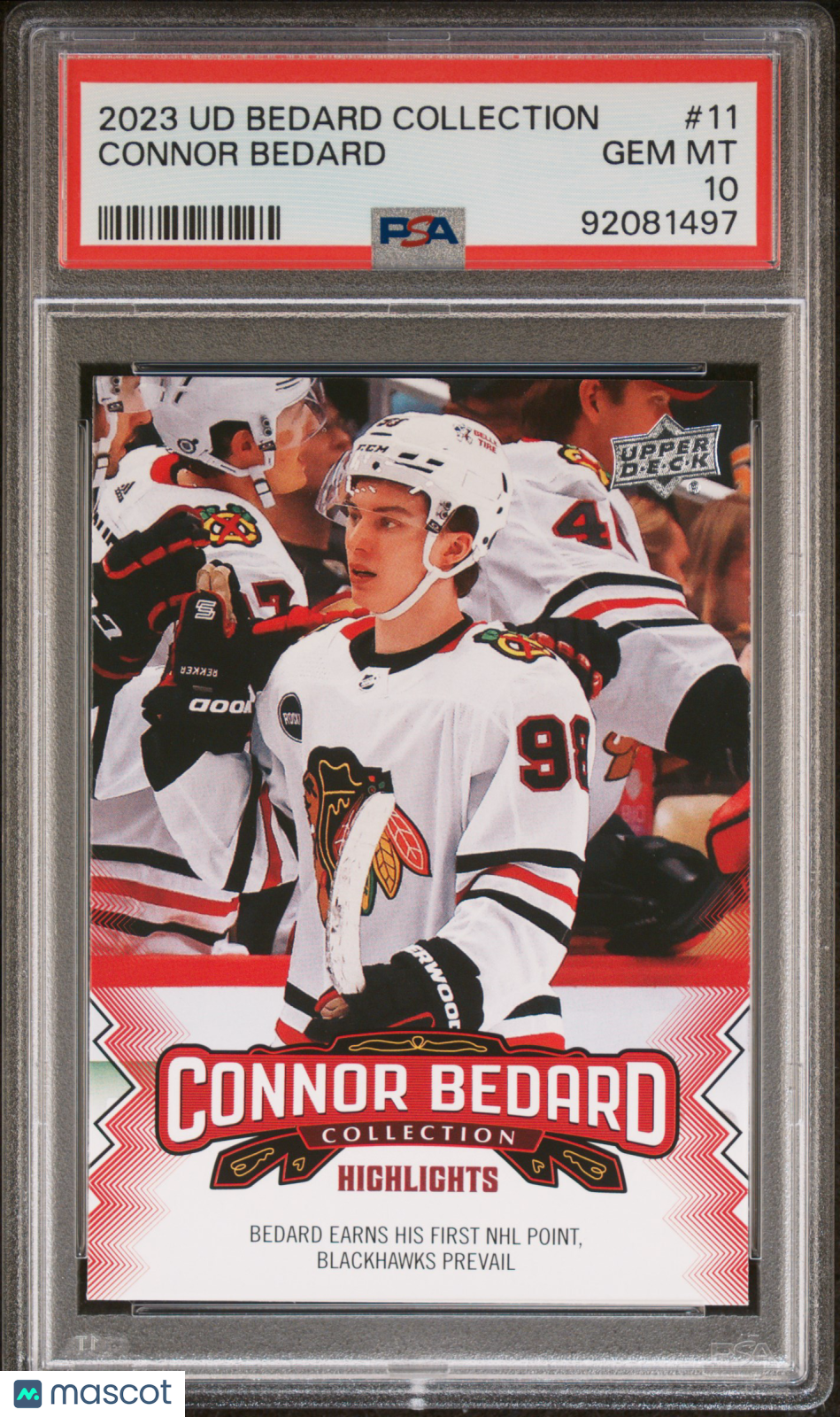 2023 Upper Deck Connor Bedard Collection Connor Bedard #11
