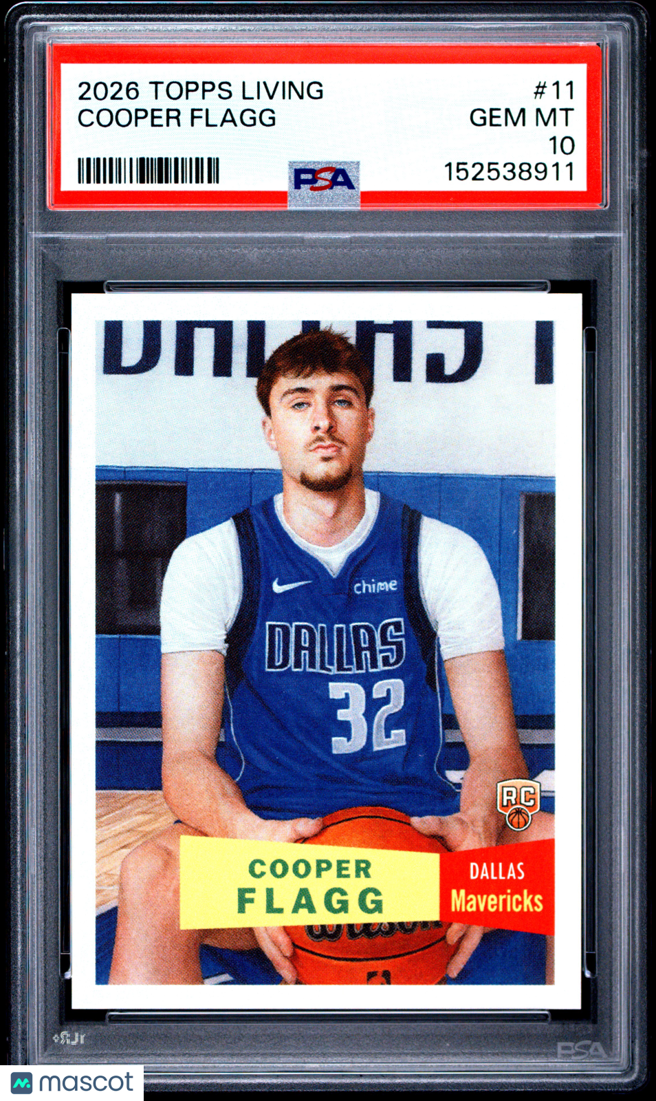 2026 Topps Living Cooper Flagg #11 PSA 10