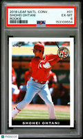 2018 Leaf National Convention Shohei Ohtani Rookie Shohei Ohtani #01