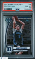 2024 Bowman Chrome University Cooper Flagg #16 PSA 10