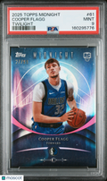 2025 Topps Midnight Cooper Flagg #61 Twilight /99 PSA 9