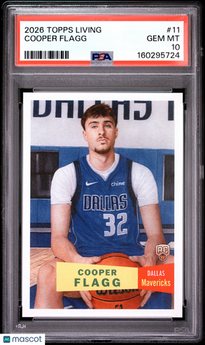 2026 Topps Living Cooper Flagg #11 PSA 10