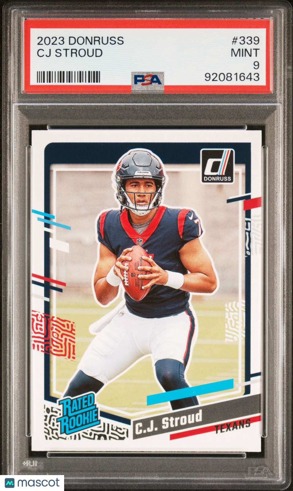 2023 Panini Donruss CJ Stroud #339 PSA 9