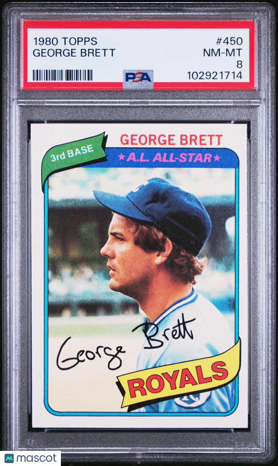 1980 Topps George Brett #450