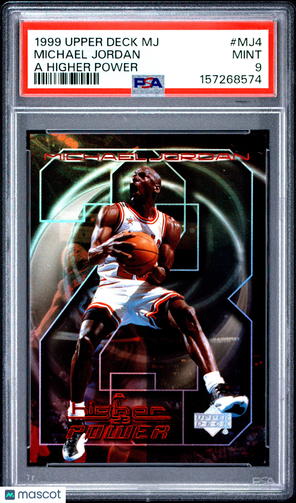 1999 Upper Deck MJ A Higher Power Michael Jordan #MJ4 PSA 9