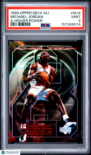 1999 Upper Deck MJ A Higher Power Michael Jordan #MJ4 PSA 9