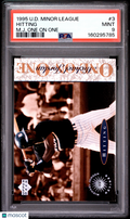 1995 Upper Deck Minor League M.J. One On One Hitting #3 PSA 9