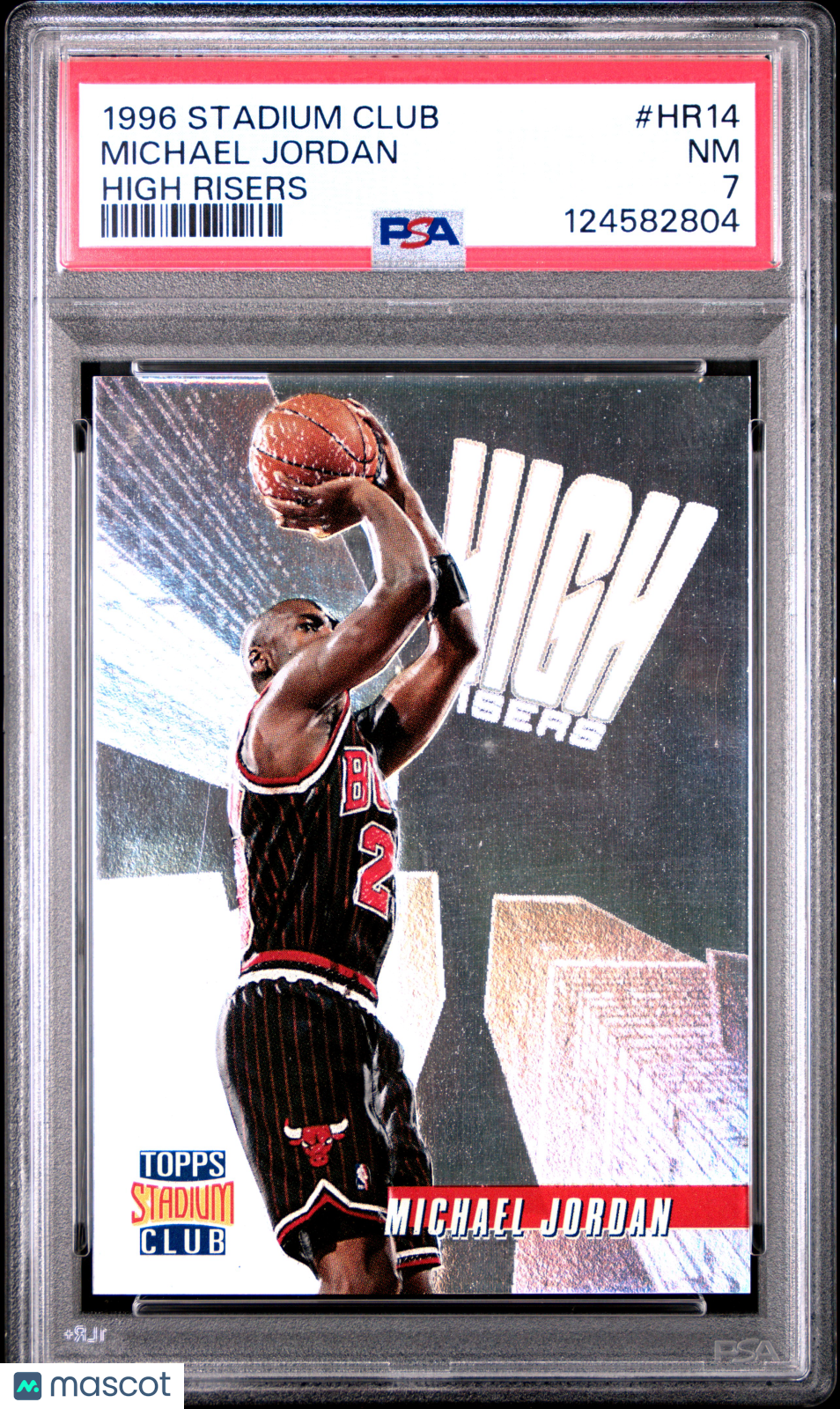 1996 Stadium Club High Risers Michael Jordan #HR14