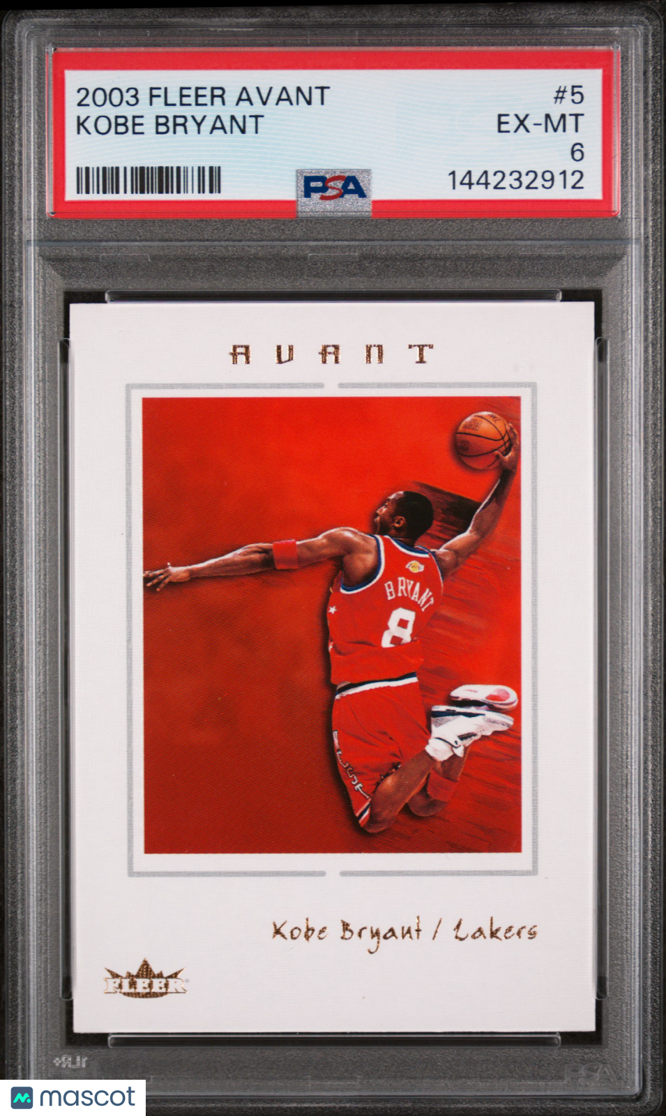 2003 Fleer Avant Kobe Bryant #5