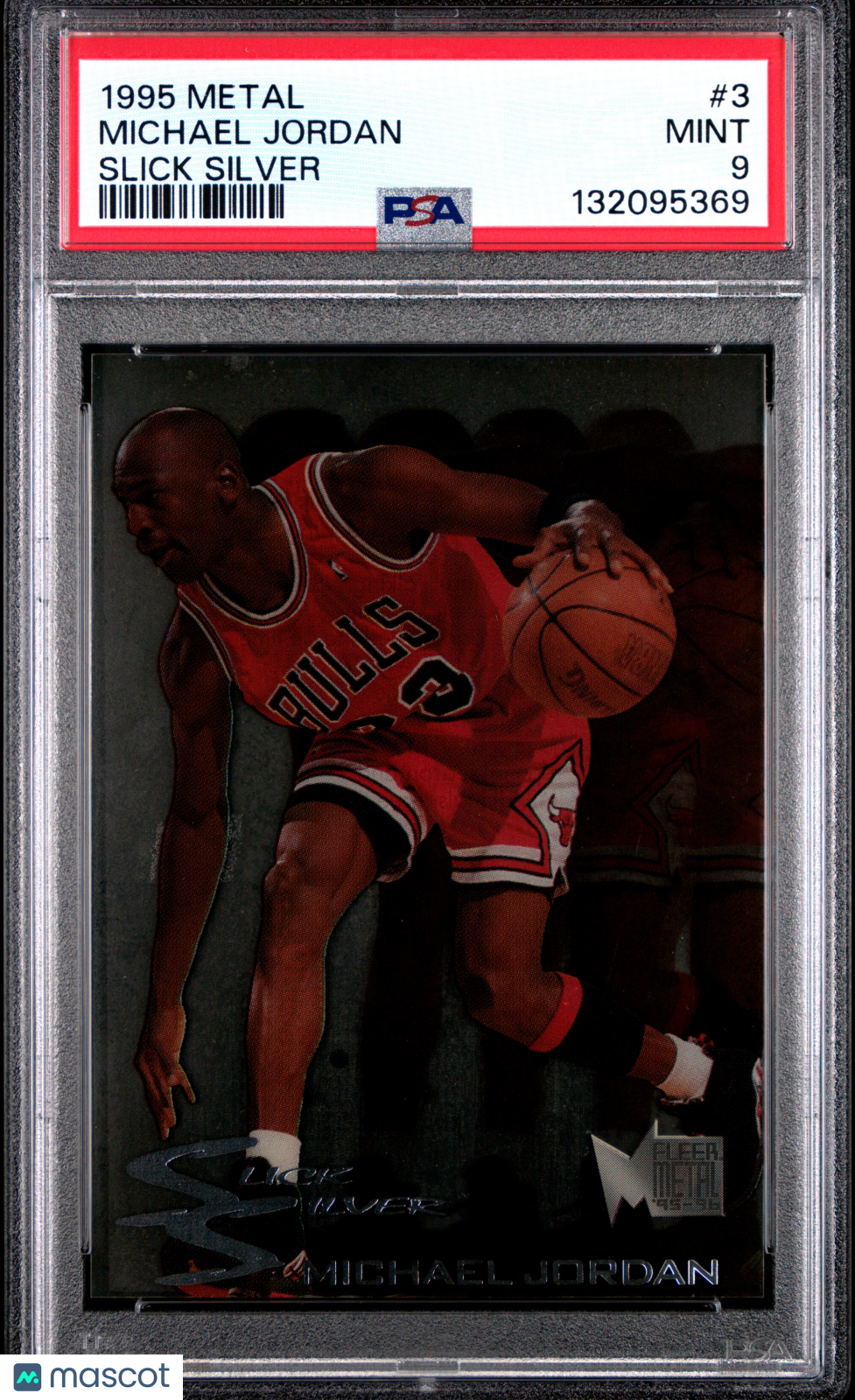 1995 Metal Slick Silver Michael Jordan #3