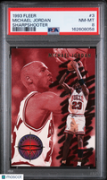 1993 Fleer Sharpshooter Michael Jordan #3