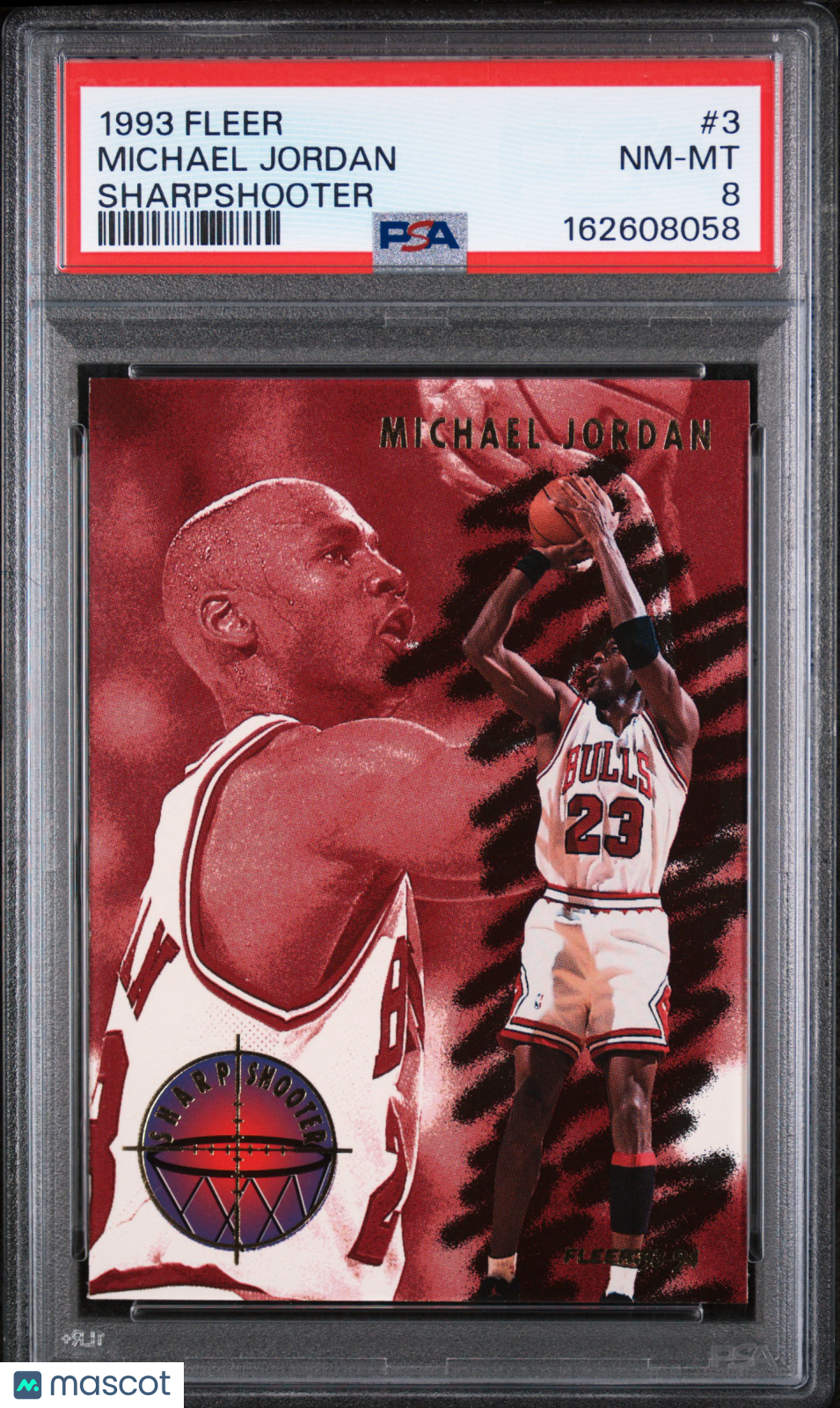 1993 Fleer Sharpshooter Michael Jordan #3