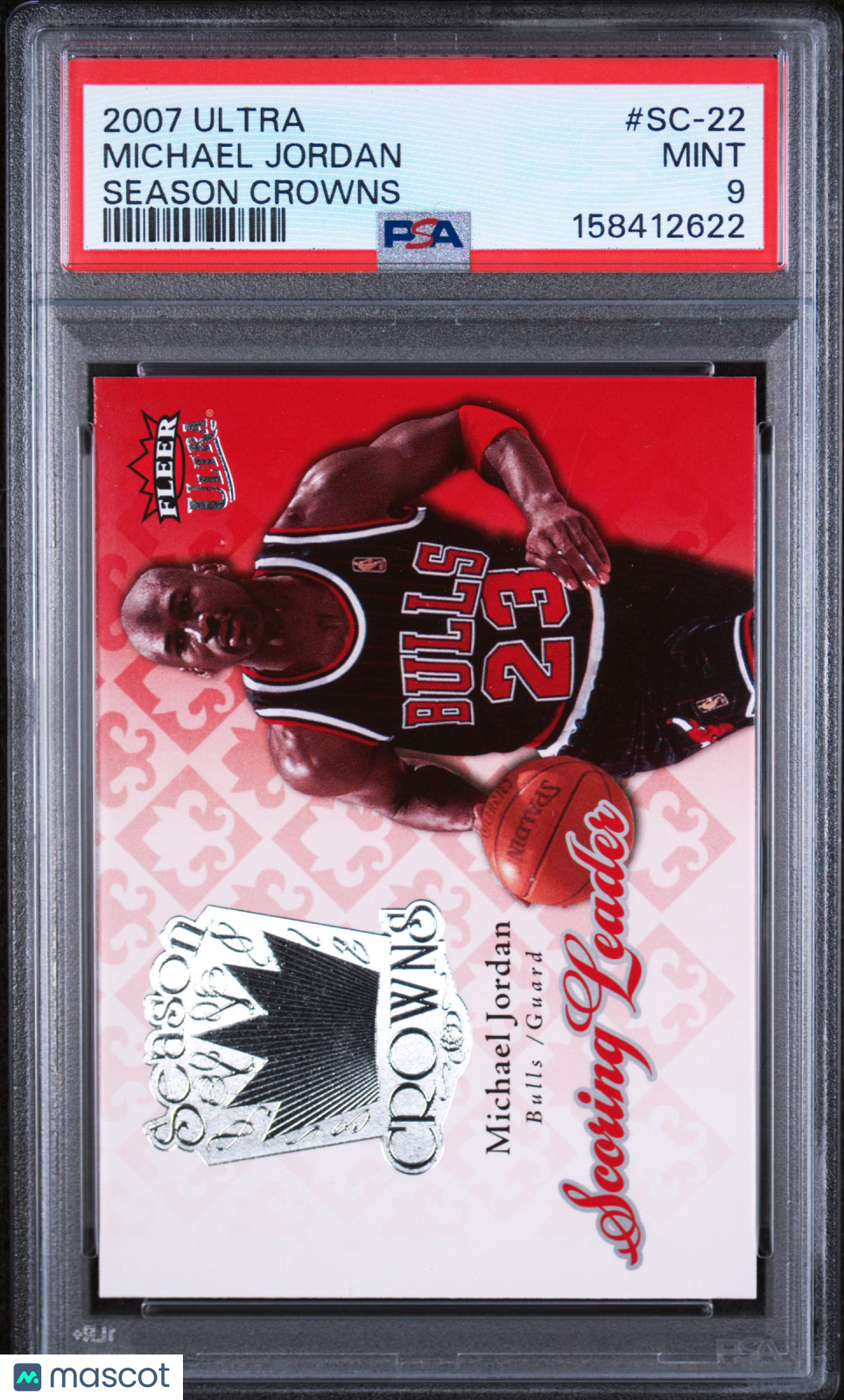 2007 Ultra Season Crowns Michael Jordan #SC-22