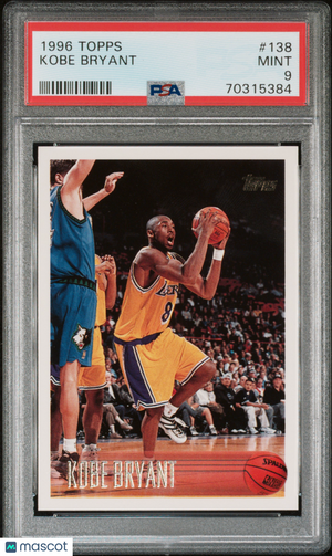 1996 Topps Kobe Bryant #138