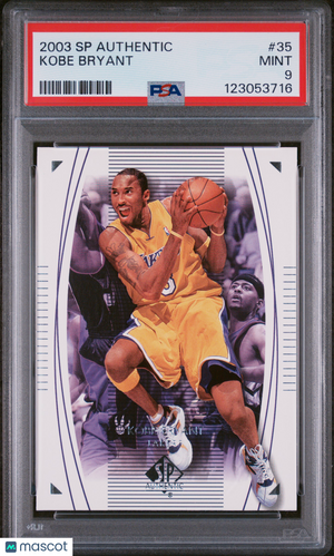 2003 SP Authentic Kobe Bryant #35