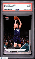 2025 Topps Now Kon Knueppel #143 PSA 9