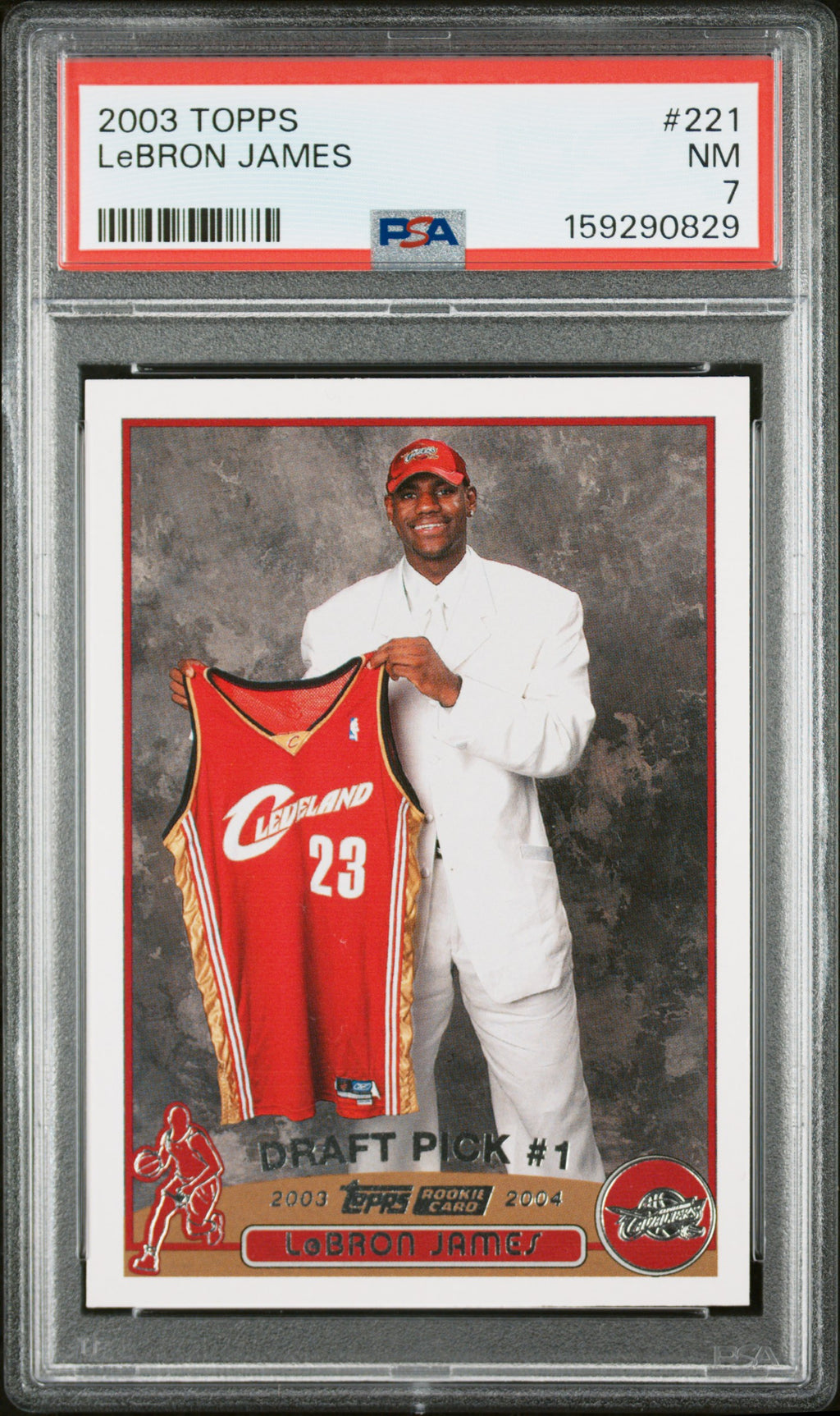 2003 Topps LeBron James #221